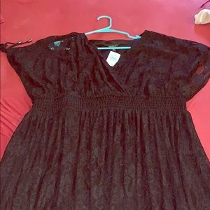 Lace maxi dress (never worn)